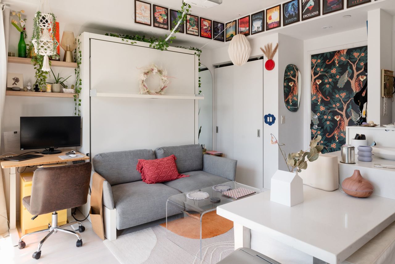 I live in a 300-square-foot condo downtown. Here's how I've ...